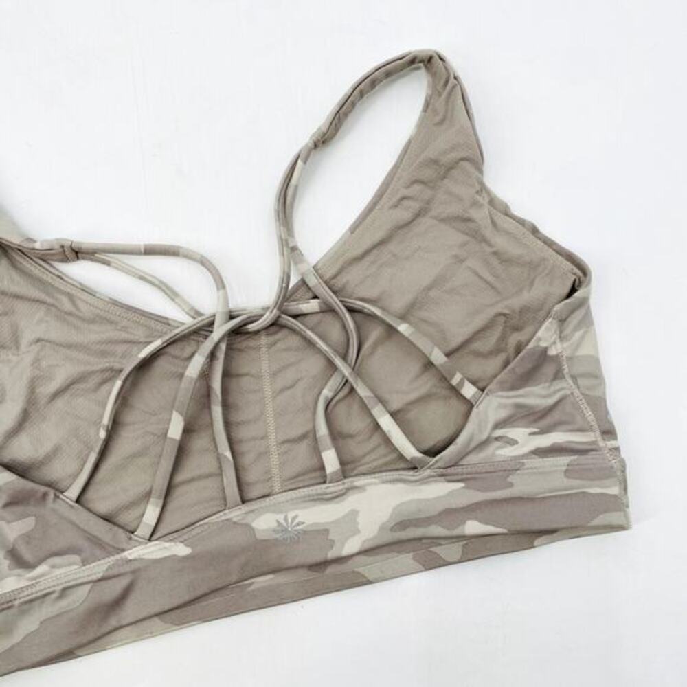 Athleta camo gray sports bra‎